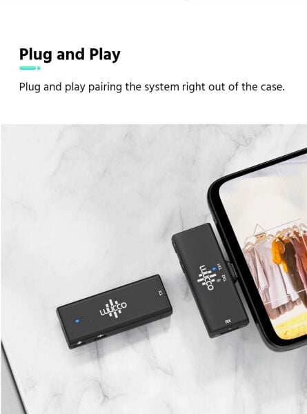 Luucco Pro Talker S1 Digital Wireless Mikrofon ( Type-C )