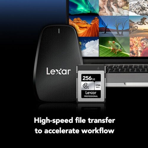 Lexar 256GB Professional SILVER Serisi CFexpress Type B Hafıza Kartı