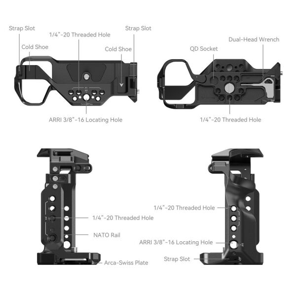 SmallRig 2087D Sony A7III / A7RIII İçin Kafes