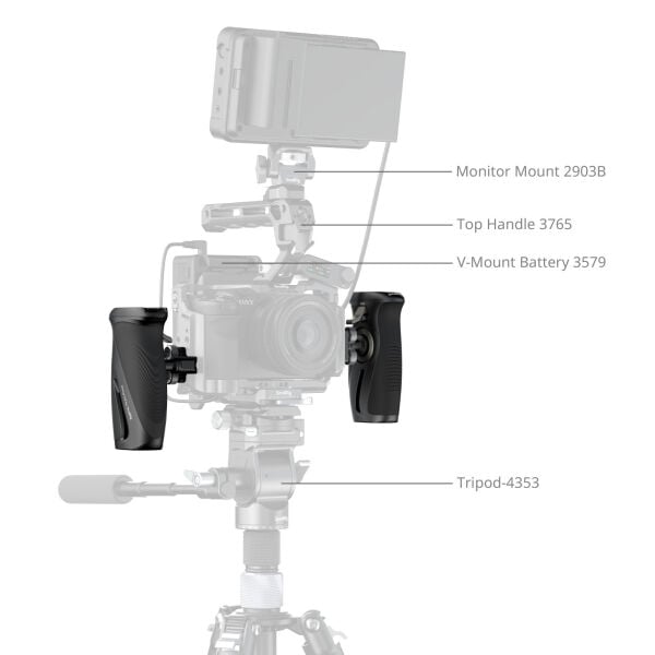 SmallRig 5194 Döner Yan Tutamak 1/4''-20