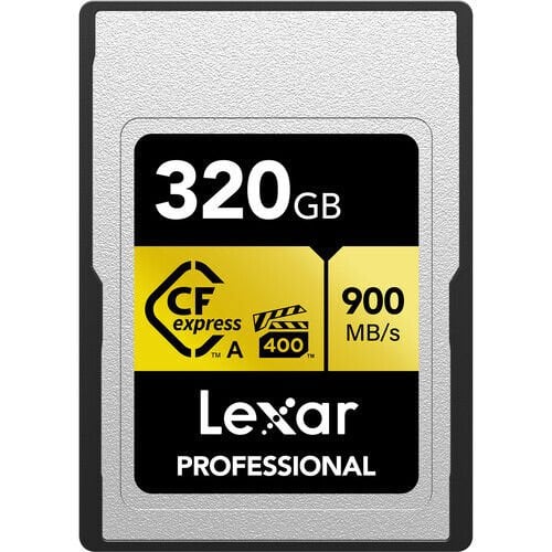 Lexar 320GB CFexpress Type A Gold Serisi Professional Hafıza Kartı
