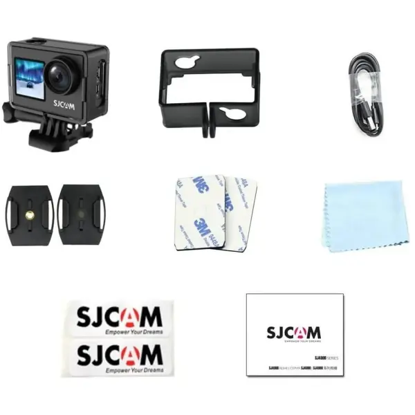 Sjcam SJ4000 Dual Aksiyon Kamerası 4K / 30 Frm uhd (Çift Ekran)