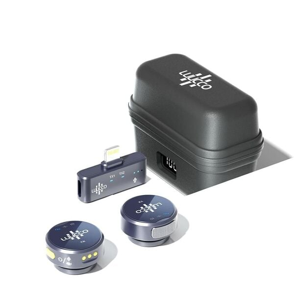 Luucco AirWave K2 Wireless Yaka Mikrofonu (Lighting)