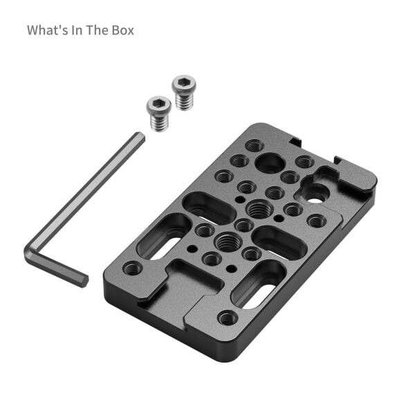 SmallRig 4887 1/4 - 3/8-16 Vida Delik Plakası Cheeseplate