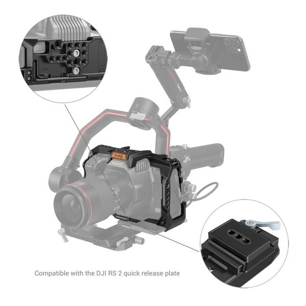 SmallRig 3270B BMPCC 6K Pro / 6K G2 için Kafes