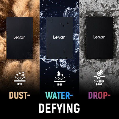 Lexar 2TB ARMOR 700 USB 3.2 Gen 2000 MB/s Read 2000 Mb/s Write Taşınabilir SSD