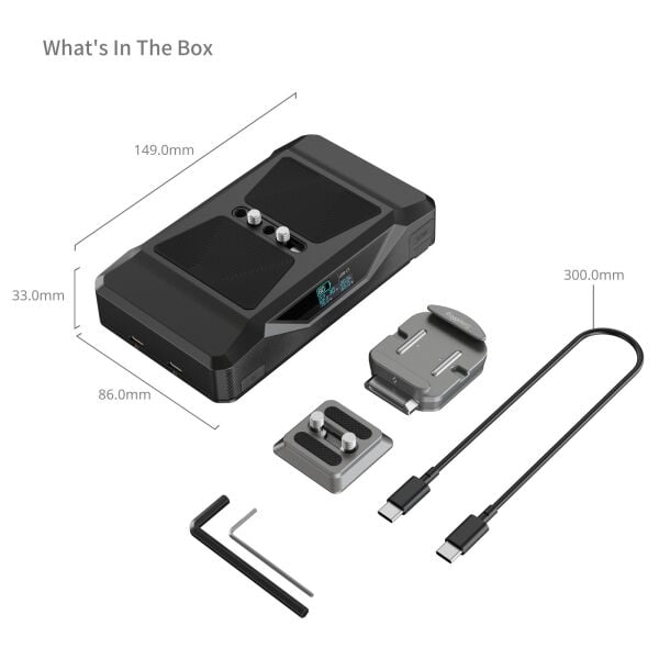 SmallRig 5248 CB75 Kamera Taban Batarya Kiti