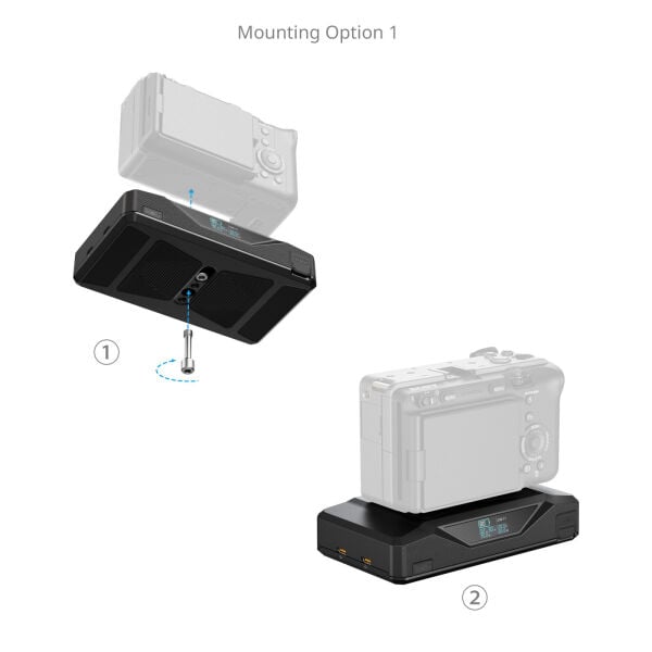 SmallRig 5248 CB75 Kamera Taban Batarya Kiti