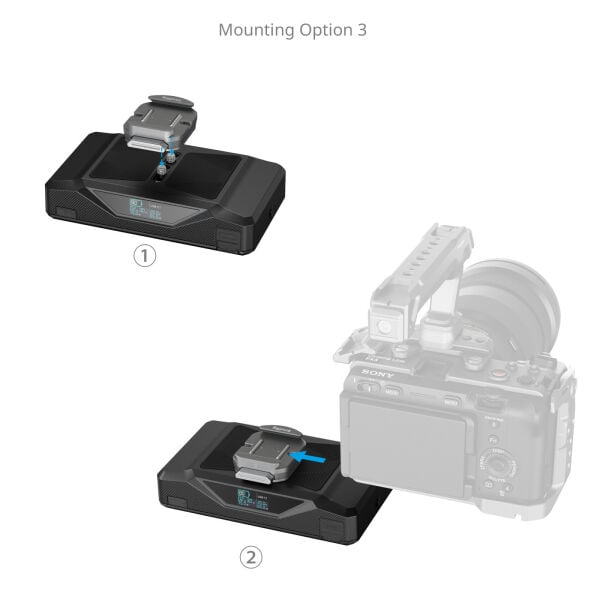 SmallRig 5248 CB75 Kamera Taban Batarya Kiti