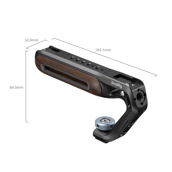 SmallRig 5250 Flaş Kızaklı  Ahşap Üst Tutma Kolu
