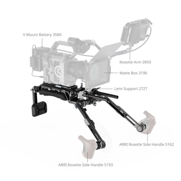 SmallRig 5199 HawkLock  VCT-14 Tipi Omuz Teçhizatı SR009