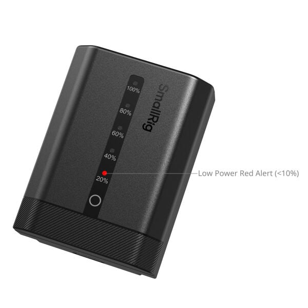SmallRig 5297 Sony NP-FZ100  için Güç Göstergeli  USB-C Kamera Bataryası