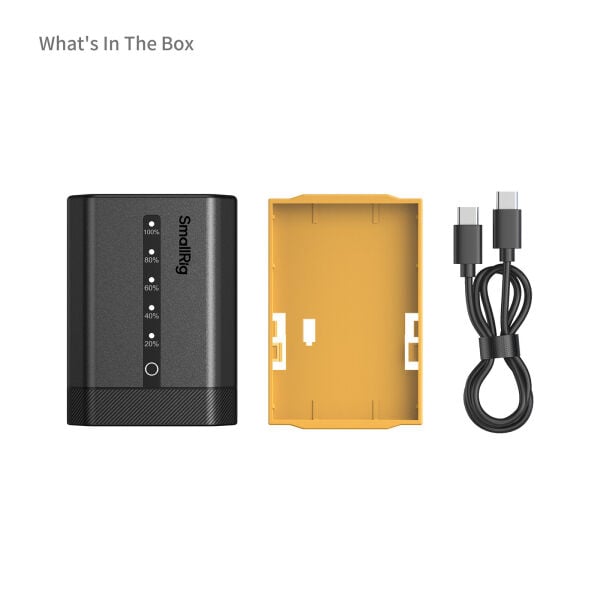 SmallRig 5297 Sony NP-FZ100  için Güç Göstergeli  USB-C Kamera Bataryası