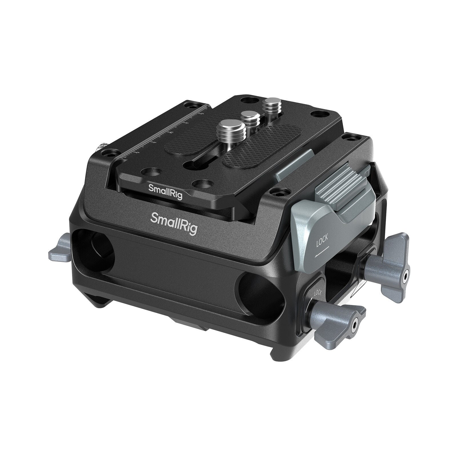 SmallRig 5366 Manfrotto 501-Type  için 15 mm Çift Çubuk Kelepçeli Montaj Plakası Kiti