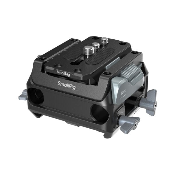 SmallRig 5366 Manfrotto 501-Type  için 15 mm Çift Çubuk Kelepçeli Montaj Plakası Kiti