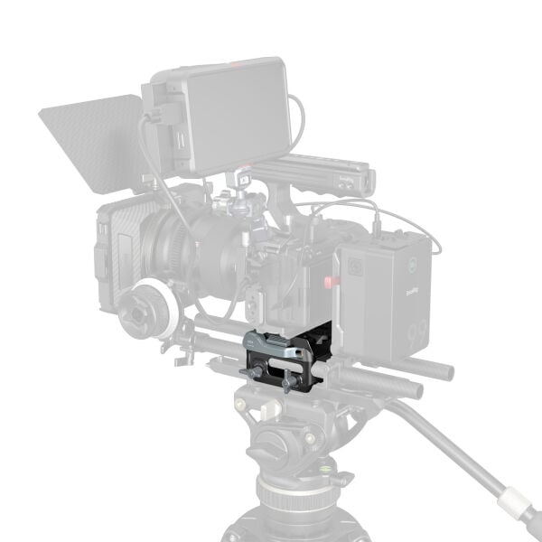 SmallRig 5366 Manfrotto 501-Type  için 15 mm Çift Çubuk Kelepçeli Montaj Plakası Kiti