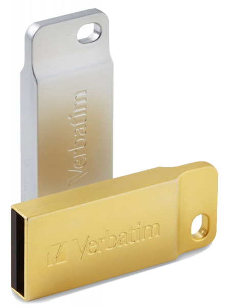 VERBATIM 99105 - 32GB METAL EXECUTIVE USB 3.2 GEN 1 GOLD DRIVE
