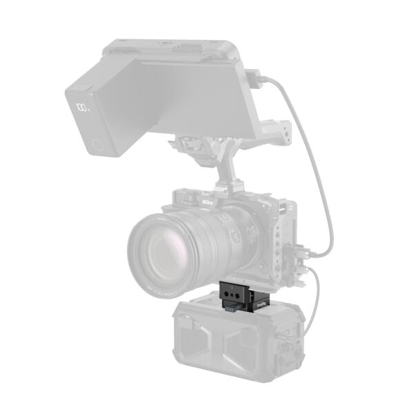 SmallRig 5690 V-Mount Batarya Montaj Plakası Kiti (Arca-Swiss Plaka / NATO Rayı için)