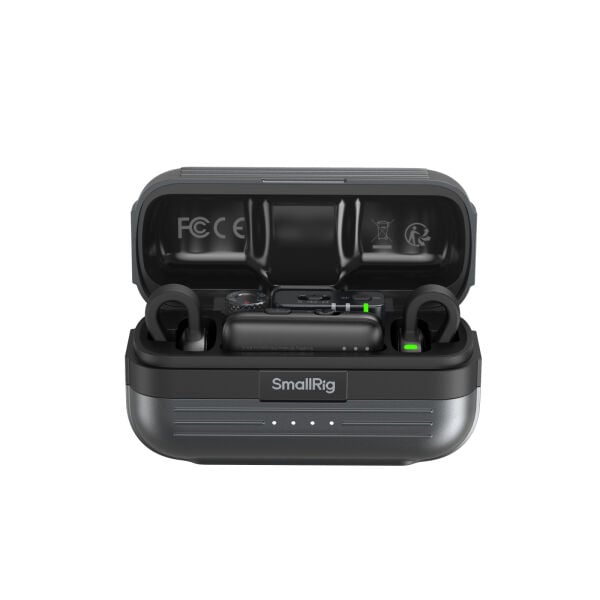 SmallRig 5715 S70 Çoklu Cihaz Uyumluluğuna Sahip Kablosuz Mikrofon (Siyah)
