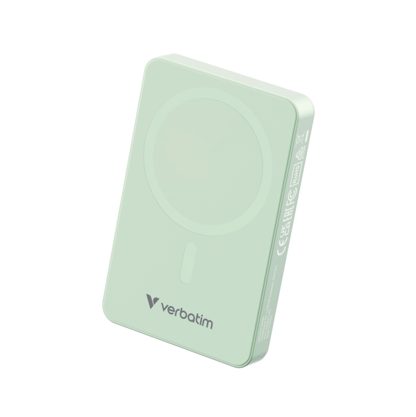 Verbatim 32228 Magsafe 10000 Mah Manyetik Kablosuz Powerbank Yeşil