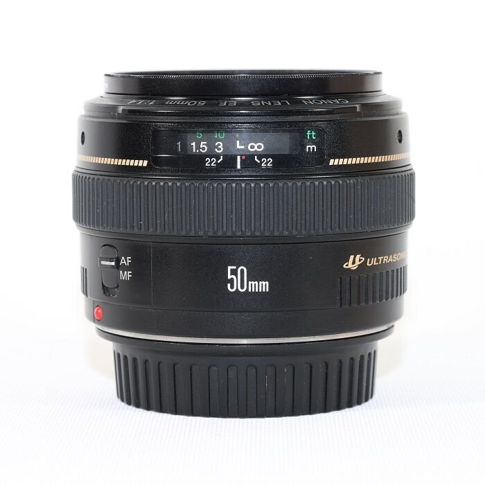 Canon EF 50mm f/1.4 USM Lens (2.EL Çok Temiz)