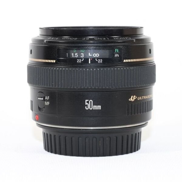 Canon EF 50mm f/1.4 USM Lens (2.EL Çok Temiz)