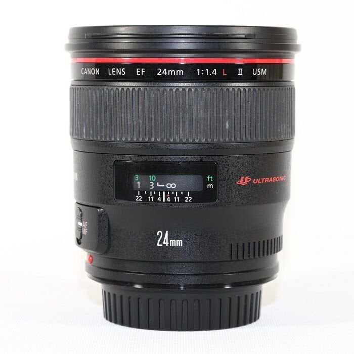 Canon EF 24mm f/1.4L II USM Lens (2.el Çok Temiz)