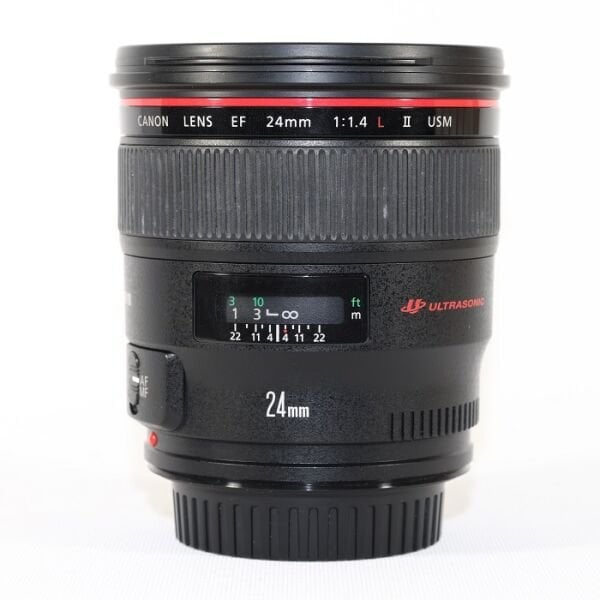 Canon EF 24mm f/1.4L II USM Lens (2.el Çok Temiz)