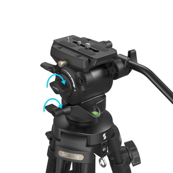 SmallRig AD-50 4685 Hafif Video Karbon Fiber Tripod