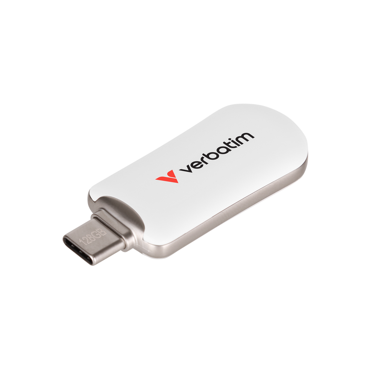 VERBATIM 30229  Plectra USB-C Flash Drive White 128GB