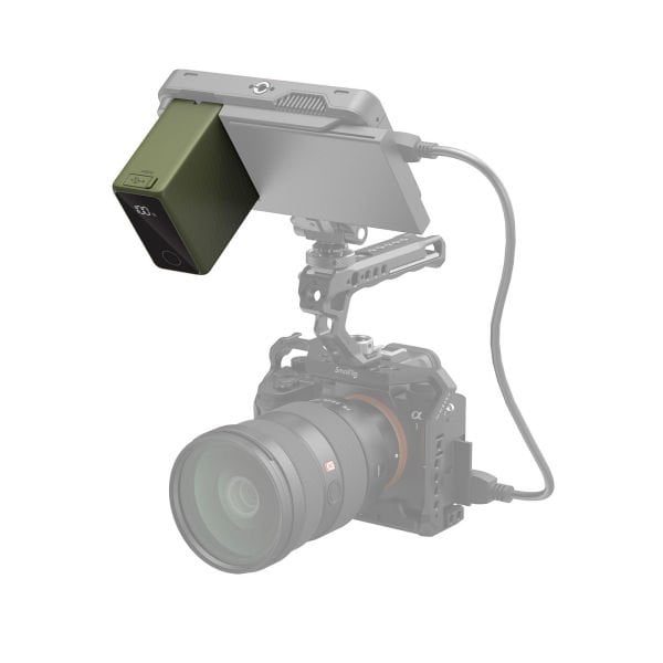 SmallRig 4577 NP-F970 USB-C Şarj Edilebilir Kamera Pili (Yeşil)