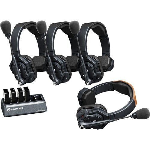 Hollyland Solidcom SE Global 4S 4 Kişilik Kablosuz Intercom Sistemi Global Versiyon