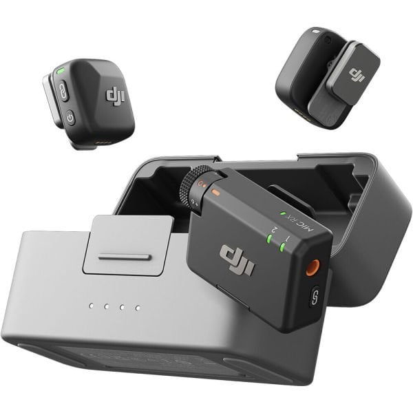 DJI Mic Mini (Çift Kişilik) Kompakt Dijital Kablosuz Mikrofon