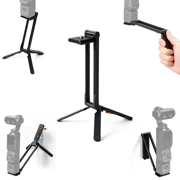 K&F Concept Pocket Kamera Tripodu (İnsta360 Luna ve Dji Pocket Serileri ile uyumlu