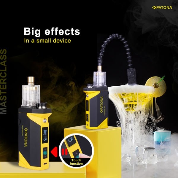 PATONA 4270 Fog Master Pro Set Taşınabilir sis Makinesi Aksesuarları ve Çantası Dahil