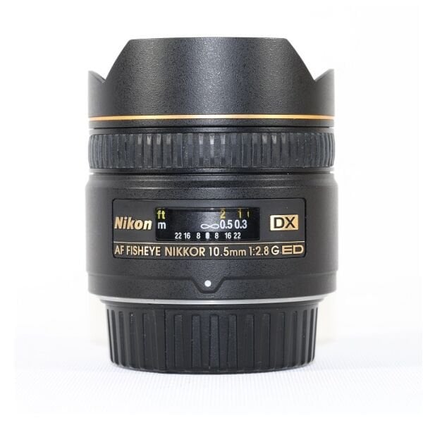 Nikon AF DX Fisheye  10.5mm f/2.8G ED Lens (Temiz 2.El Lens)