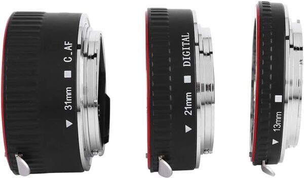 OEM  Extension Tüp Otomatik Makro Uzatma Tüpü Seti C.AF Canon için