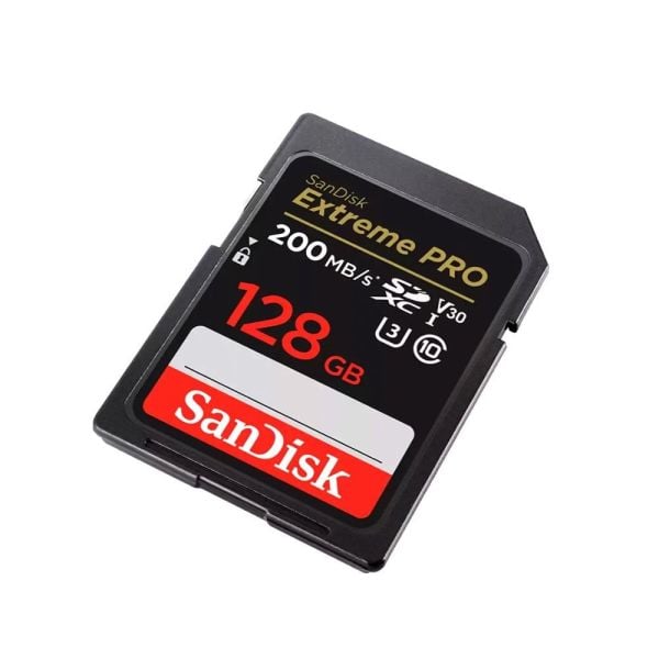 SanDisk 128GB V30 Extreme Pro SDHC/SDXC Hafıza Kartı 200MB/s