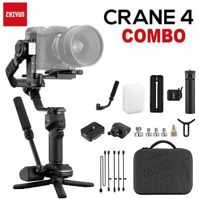 Zhiyun CRANE 4 Combo Kamera El Gimbalı