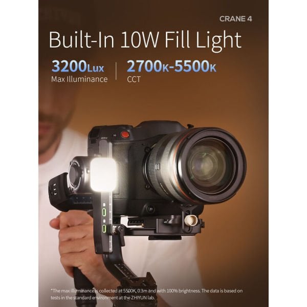 Zhiyun CRANE 4 Combo Kamera El Gimbalı