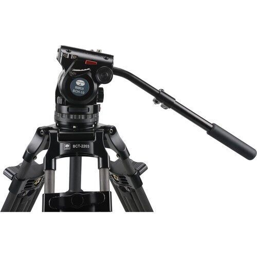 Sirui BCT-2203+BCH-10 Profesyonel Karbon Fiber Video Tripod Kiti