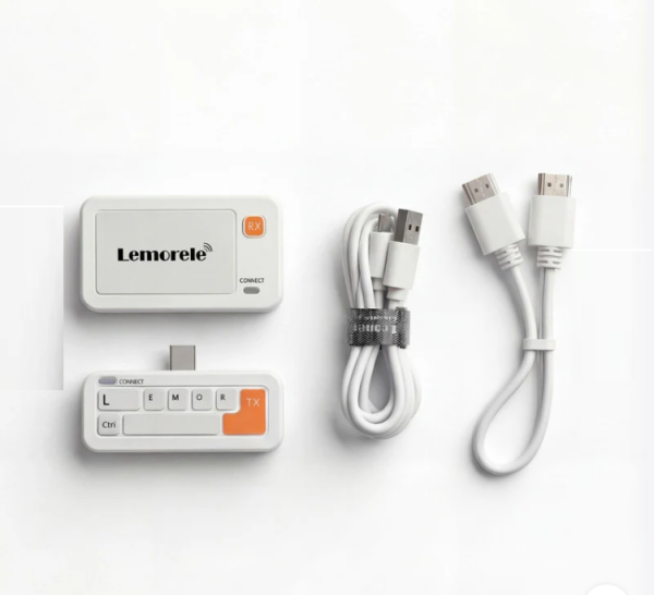 LEMORELE P400  Kablosuz HDMI/TYPC  Verici ve Alıcı Kiti