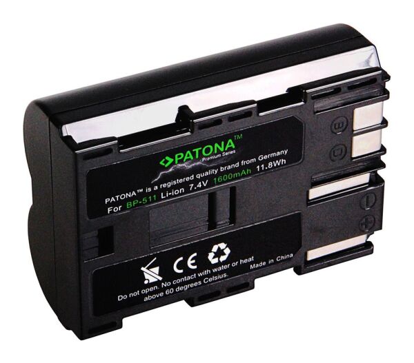 Patona 1210 Premium Batarya Canon BP-511