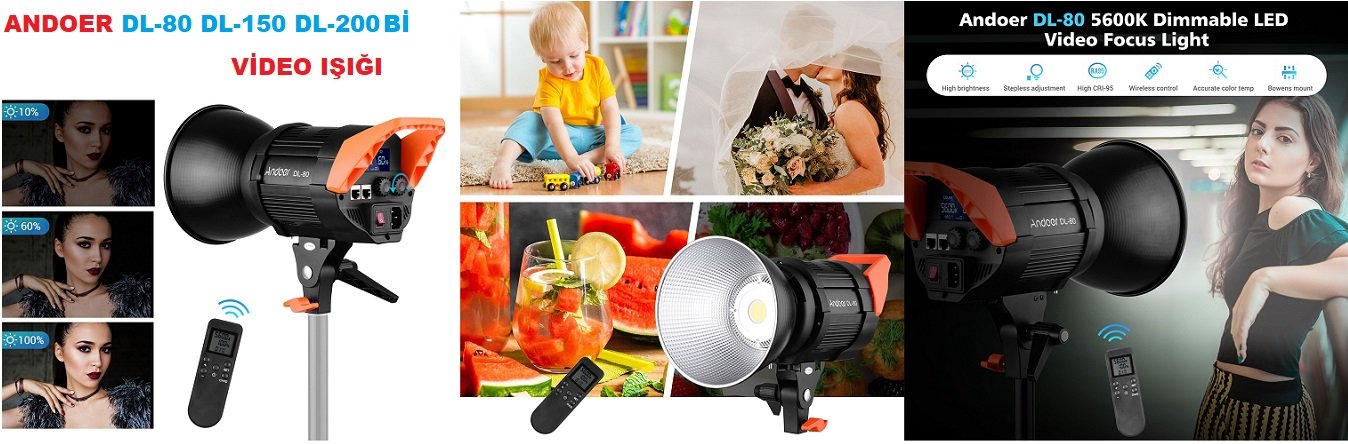 Andoer Video Işık