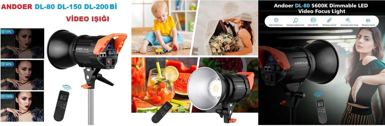 Andoer Video Işık